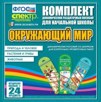 Динамические раздаточные пособия. Окружающий мир (шнуровка). Животные, природа и человек, растения и грибы. - fgospostavki.ru - Балахна