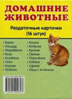 Раздаточные карточки "Домашние животные" - fgospostavki.ru - Балахна