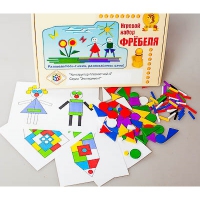 Игровой набор Фребеля "Конструктор плоскостной-4" (Серия "Эксперимент") - fgospostavki.ru - Балахна