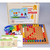 Игровой набор Фребеля "Мозаика со шнуровкой" (серия "Эксперимент") - fgospostavki.ru - Балахна