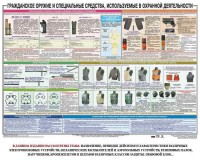 Плакат "Гражданское оружие и спецсредства, используемые в охранной деятельности" - fgospostavki.ru - Балахна