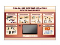 Многофункциональный интерактивный стенд-тренажер "Оказание первой помощи пострадавшим" для учащихся общеобразовательных учреждений - fgospostavki.ru - Балахна