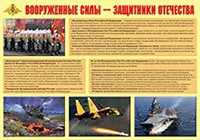 Плакат "Вооруженные Силы – защитники Отечества" - fgospostavki.ru - Балахна