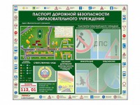 Стенд-уголок "Паспорт дорожной безопасности образовательного учреждения" - fgospostavki.ru - Балахна