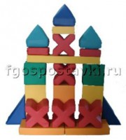 Мягкий модуль-конструктор "Башня" (21 элемент) - fgospostavki.ru - Балахна