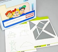Игровой набор "Танграм" (с комплектом карточек) - fgospostavki.ru - Балахна