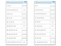 Комплект карточек (10) "Обучающий калейдоскоп. Умножение на 7, 8 и 9" - fgospostavki.ru - Балахна