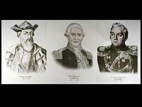 Портреты путешественников (25 штук, формат А3) - fgospostavki.ru - Балахна