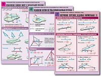 Комплект таблиц по всему курсу геометрии (100 таблиц, А1, полноцветные, ламинированные) - fgospostavki.ru - Балахна