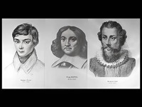 Портреты математиков (18 штук, формат А3) - fgospostavki.ru - Балахна
