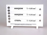 Прибор для демонстрации зависимости сопротивления проводника от его длины, сечения и материала - fgospostavki.ru - Балахна