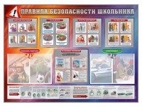Стенд-уголок "Правила безопасности школьника" - fgospostavki.ru - Балахна