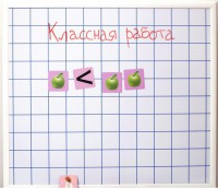 Магнитно-маркерная доска "Клетка" (86 см х 75 см) - fgospostavki.ru - Балахна