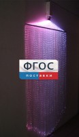 Фибероптическая занавесь (150 волокон) с интерактивным источником света - fgospostavki.ru - Балахна