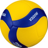Мяч волейбольный Mikasa V320W (размер 5, синтетическая кожа, матчевый) - fgospostavki.ru - Балахна