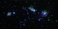 Настенный фиброоптический ковер "Млечный путь" 200х100, 300 точек - fgospostavki.ru - Балахна