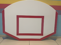 Щит стритбольный тренировочный (влагостойкая фанера), размер 1200х900 миллиметров - fgospostavki.ru - Балахна