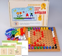 Игровой набор Фребеля "Мозаика со шнуровкой" (серия "Эксперимент") - fgospostavki.ru - Балахна