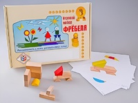 Игровой набор Фребеля "Конструктор деревянный без соединений-1" (Серия "Эксперимент") - fgospostavki.ru - Балахна