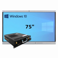 Интерактивная панель 75" (встроенный ПК, Win10) - fgospostavki.ru - Балахна