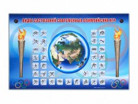 Электрифицированный стенд "Виды состязаний современных Олимпийских игр" - fgospostavki.ru - Балахна