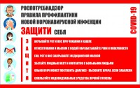 Плакат "Правила профилактики коронавируса" - fgospostavki.ru - Балахна