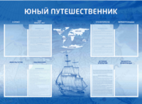 Стенд-уголок "Юный путешественник" - fgospostavki.ru - Балахна