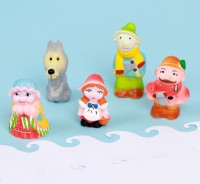 Набор резиновых игрушек «Красная шапочка» - fgospostavki.ru - Балахна