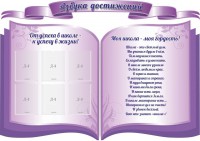 Стенд "Азбука достижений" (резной стенд из 3-х частей) - fgospostavki.ru - Балахна