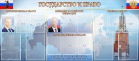 Стенд "Государство и право" - fgospostavki.ru - Балахна