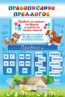 Стенд "Правописание предлогов" - fgospostavki.ru - Балахна