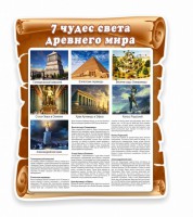 Стенд "Семь чудес света" - fgospostavki.ru - Балахна