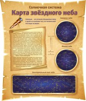 Стенд "Карта звездного неба" - fgospostavki.ru - Балахна