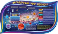 Стенд "Загадочный мир космоса" - fgospostavki.ru - Балахна