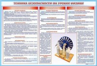 Стенд-уголок "Техника безопасности на уроках физики" - fgospostavki.ru - Балахна