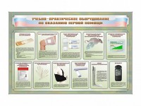 Стенды "Учебно-практическое оборудование по оказанию первой помощи" - fgospostavki.ru - Балахна