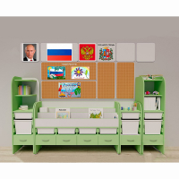 Уголок патриотического воспитания для дошкольников "Россия" Максимальный - fgospostavki.ru - Балахна