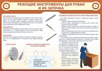 Стенд "Режущие инструменты для рубки и их заточки" - fgospostavki.ru - Балахна