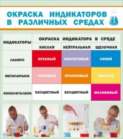 Стенд "Окраска индикаторов в различных средах" - fgospostavki.ru - Балахна