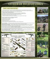 Стенд "Огневая подготовка" Вариант 3 - fgospostavki.ru - Балахна