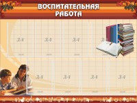 Стенд "Воспитательная работа" - fgospostavki.ru - Балахна