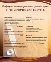 Стенд "Стилистические фигуры" Вариант 2 - fgospostavki.ru - Балахна