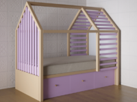 Детская кровать «Инга» - fgospostavki.ru - Балахна