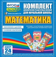 Динамические раздаточные пособия. Математика (Эластичные элементы). Умножение и деление, сложение и вычитание. - fgospostavki.ru - Балахна