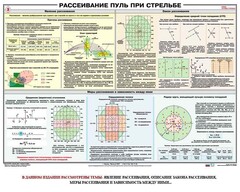 Плакат "Рассеивание пуль при стрельбе" - fgospostavki.ru - Балахна