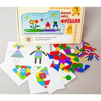 Игровой набор Фребеля "Конструктор плоскостной-4" (Серия "Эксперимент") - fgospostavki.ru - Балахна