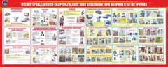 Стенд "Уголок гражданской обороны и действия населения в чрезвычайных ситуациях" - fgospostavki.ru - Балахна