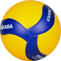 Мяч волейбольный Mikasa V300W (размер 5, синтетическая кожа, профессиональный) - fgospostavki.ru - Балахна
