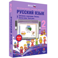 Русский язык 2 класс. Синтаксис и пунктуация. Лексика. Состав слова. Части речи - fgospostavki.ru - Балахна