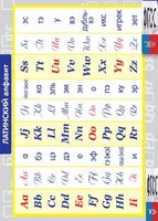 Таблица "Латинский алфавит" (винил) - fgospostavki.ru - Балахна